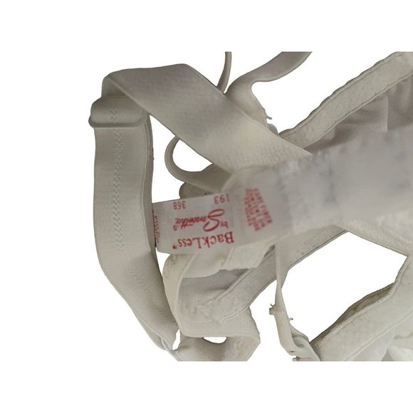 36B Convertible BackLess Push Up Bra by Smoothie White Style 193 - Picture 8 of 8